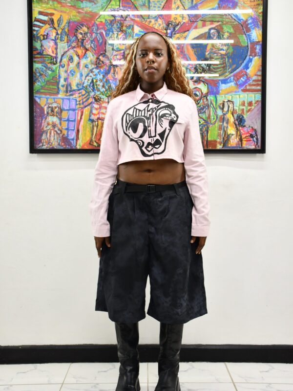 Handpainted crop shirt
Small - medium