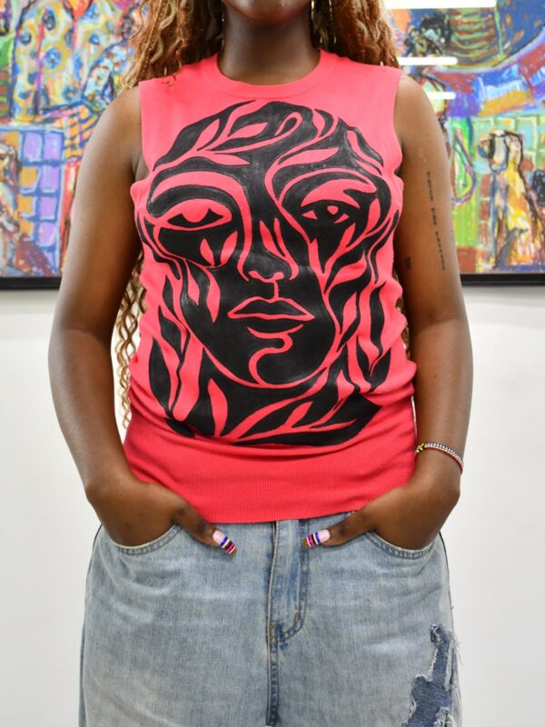 Handpainted Tank top 

Small