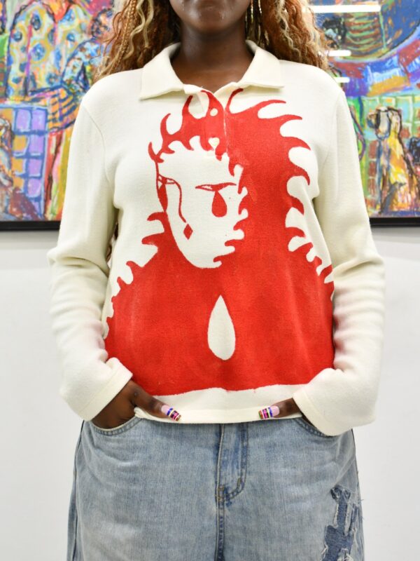Handpainted shirt
Medium