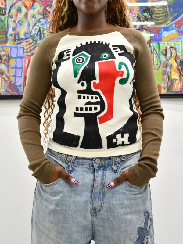 Handpainted baby tee
Small